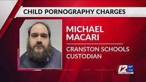 Custodian Porn - Cranston custodian facing child porn charges - YouTube