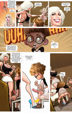 Blonde Nerd Porn Comic - 29 30 ...