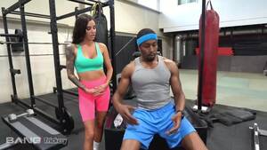 fucking black personal trainer - Trickery - Female Personal Trainer Tricks Black Client into Hot Sex watch  online