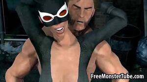 3d Catwoman Porn - 3D Catwoman getting fucked outdoors by Wolverine - XVIDEOS.COM