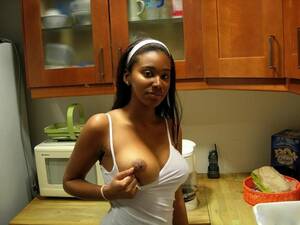 black girls boobs videos - Black girl flashing one sweet boob | MOTHERLESS.COM â„¢