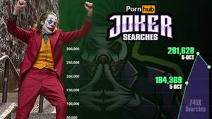 Joker - Joker' Searches Spike on Pornhub After Big Screen Release