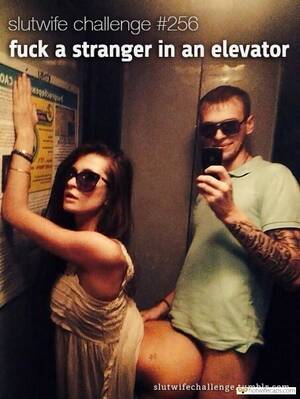 Elevator Porn Captions - My Favorite Hotwife Caption â„–559394: Fucking stranger in elevator is amazing