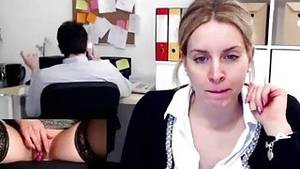 latina masturbating in public - Amateur Masturbation Gushing Orgasm In Public Office While At Work