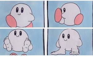 Kirby Feet Porn - Kirby relaxing after a long day of work ...