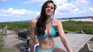 big tit bikini beach babes - Beach babe with big tits - XVIDEOS.COM