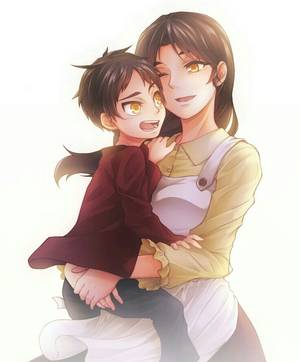 Attack On Titan Mother Porn - Little Eren and his mom // Attack on titan // Shingeki no kyojin