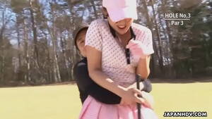 asian golf nude - Asian babe gets naked at the golf course - XNXX.COM