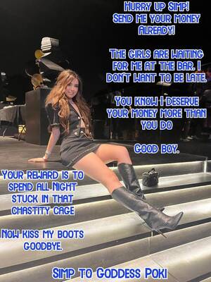 Needing Money Porn Captions - Just got home and I desperately need to pump and leak for pokimane omfg she  makes me feel like such a dumb goontard and I love it : r/pornrelapsed