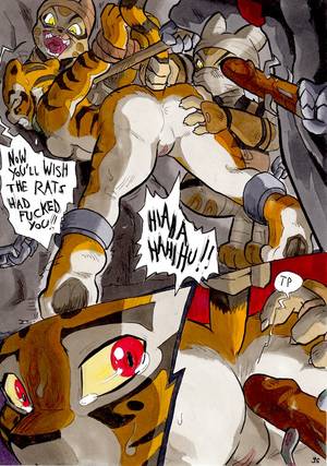 Kung Fu Panda Naked Sex - anthro anus better_late_than_never breasts comic daigaijin dildo  english_text feline female kung_fu_panda master_tigress nipples nude pussy  rape_face