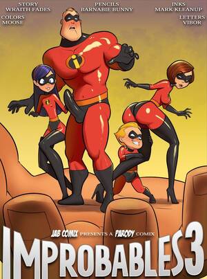 french cartoon porn - The Incredibles - [JabComix] - The Improbables 3 nude