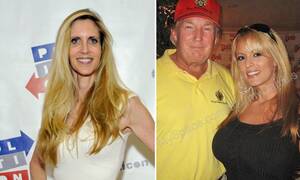 Ann Coulter Porn - Ann Coulter says Trump is a gentleman, dismisses Stormy allegation | Daily  Mail Online