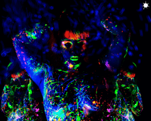 Lenticular Porn - Neon Porn