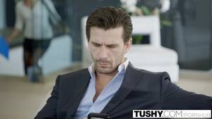 Kate England Tushy Anal - TUSHY Hot Secretary Kate England Gets Anal from Client - Pornhub.com