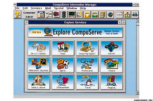 Compuserve Porn - Welcome to CompuServe! You have mail! (The AOL competitor) : r/nostalgia