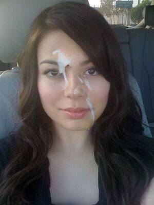 Icarly Porn Cumshot - Miranda Cosgrove Tweets A Cum Shot Facial Pic