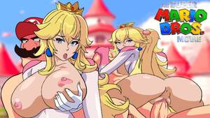 Mario Sex Porn - The Super Mario Bros Movie - Princess Peach and Mario Bros have Sex until  he Cums inside - Pornhub.com