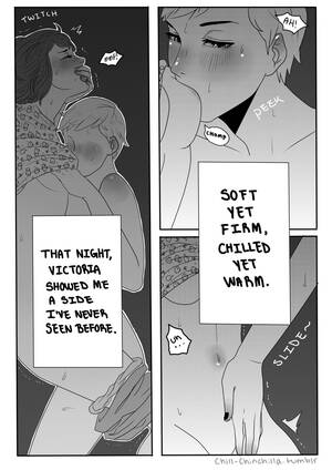 first time lesbian sex toon - The First Time comic porn | HD Porn Comics