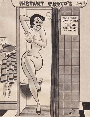 1950s vintage porn cartoon - 1950s vintage cartoons xxx - Self portraiture as envisioned in cartoonist  dan decarlo jpg 500x646