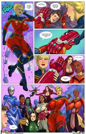 avengers cartoon porn girls - Avengers Halftime Porn Comic english 03 - Porn Comic