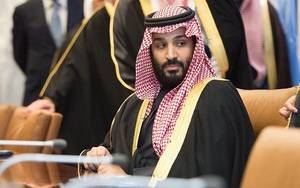 Kingdom Saudi Arabia Porn - Prince Mohammed bin Salman Al Saud, crown prince of Saudi Arabia, attends a  meeting