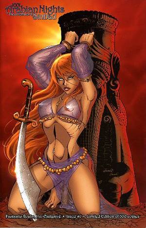 Arab Women Porn Comic - zenescope art Nude | 1001 Arabian Nights: The Adventures of Sinbad #1G.  Harem GirlOnline Comic ...
