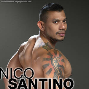 Latino Male Porn Star Tattoo - Nico Santino | Hunky Uncut Tattooed Latino Gay Porn Star | smutjunkies Gay  Porn Star Male Model Directory