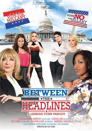 free streaming lesbian porn - Between The Headlines: A Lesbian Porn Parody streaming video at DVD Erotik  Store with free previews.