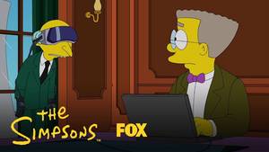 animated simpsons porn - Mr. Burns Watches Virtual Reality Dragon Porn | Season 28 Ep. 2 | THE  SIMPSONS - YouTube