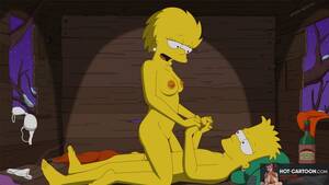 Bart Fuckin - Bart and Lisa Simpson Porn Comic fucking Sister when no one at home â€“  Hot-Cartoon.com