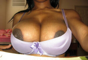 huge black amateur boobs - Big amateur black boobs, big picture #4.