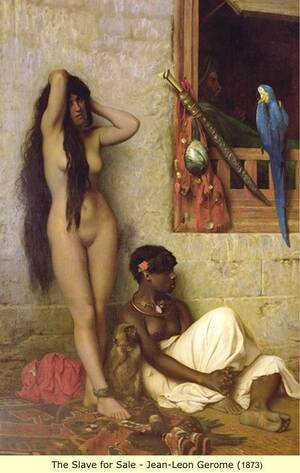 Irish Slave Trade Porn - Arab and Berber (Moor) Paintings: Slaves and the Harem