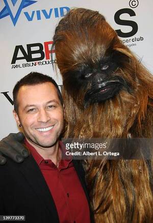 Chewbacca Star Wars Porn - Director Axel Braun and Chewbacca arrive for the Premiere Of Vivid... News  Photo - Getty Images