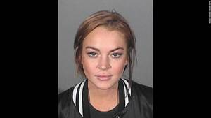 Lindsay Lohan Fake Porn - Lohan poses for a mug shot in March 2013 after accepting 90 days in a "