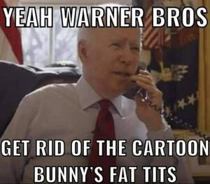Bravo Bunny Porn Caption - So much for free speech Biden : r/moviescirclejerk