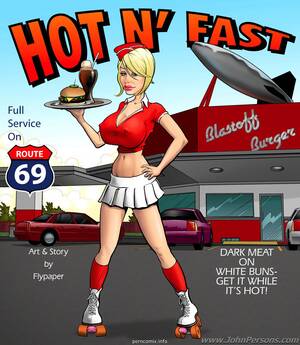 fast hard porn cartoons - Johnpersons- Hot n' Fast - Porn Cartoon Comics