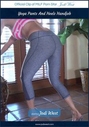 leggings handjob - Yoga Pants And Heels Handjob streaming video at Jodi West Official  Membership Site