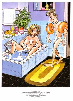 1960s Housewife Porn Cartoons - Funny-Oh-my husband - Porn Cartoon Comics