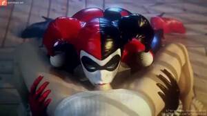 Arkham 3d Porn - Collection of animated sex with a whore from Arkham Harley Quinn