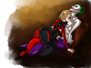 Joker - Rawr Rawr Raygor Dump â€” Oh no I'm drawing Harley/Joker porn again Someone...