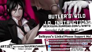 Black Butler Sex Porn - Butler's WILD Masturbation Instructions ...art:twitter @sayuriwatanabe7 -  Pornhub.com