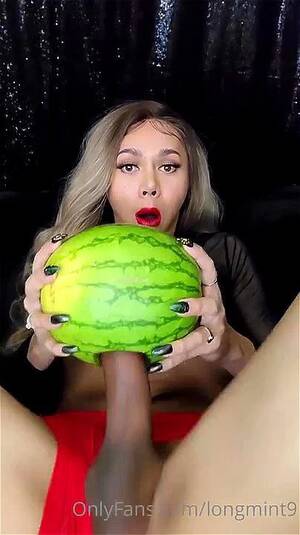 ladyboy cums in melon - Watch Long Mint Melon - Longmint, Long Mint, Tranny Porn - SpankBang