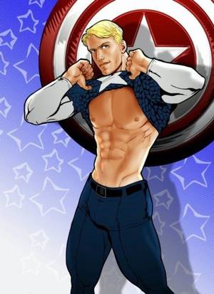 Captain America Animated Porn - Is that sad that I'm attracted to him even in cartoon form?