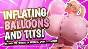 balloon tits - Balloon Boobs Inflation Videos Porno | Pornhub.com