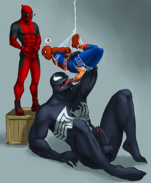 Deadpool And Venom Porn - Deadpool And Venom Taste There New Toy. - Gay Porn Comic