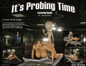 Alien Probe Porn - It's Probing Time - Gisela, Alien [Blackadder] Porn Comic - AllPornComic