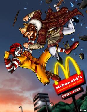 Burger King Ronald Mcdonald Porn - Burger King versus McDonalds