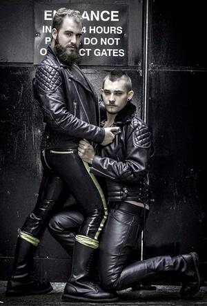 Gay Leather Captions Porn - Gay Leather Glove Porn | Gay Fetish XXX