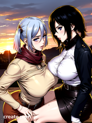 hentai blue hair fuck - Manga In Color, 18, Light Blue Hair Hentai AI Porn