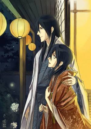 Bleach Byakuya Porn - Byakuya Kuchiki & Hisana Kuchiki from Bleach